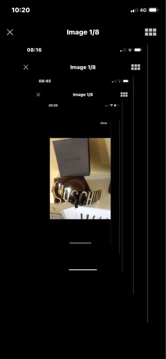 Moschino Leather Belt - Image 1