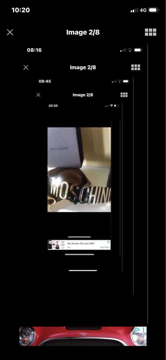 Moschino Leather Belt - Image 2