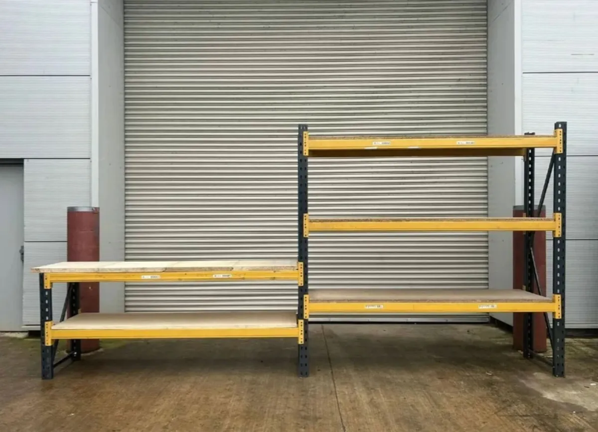 Workbench & Shelving Unit - Image 1