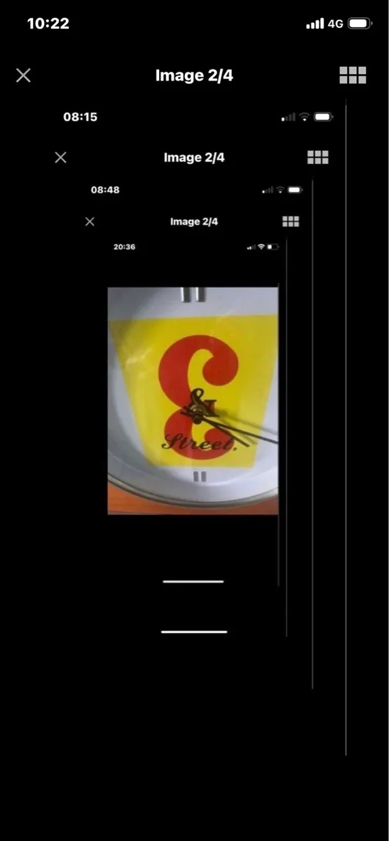 J & B scotch Whisky Bar Clock - Image 2