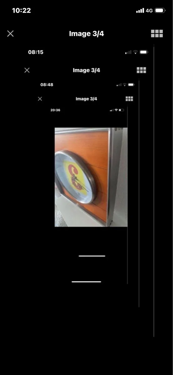 J & B scotch Whisky Bar Clock - Image 3