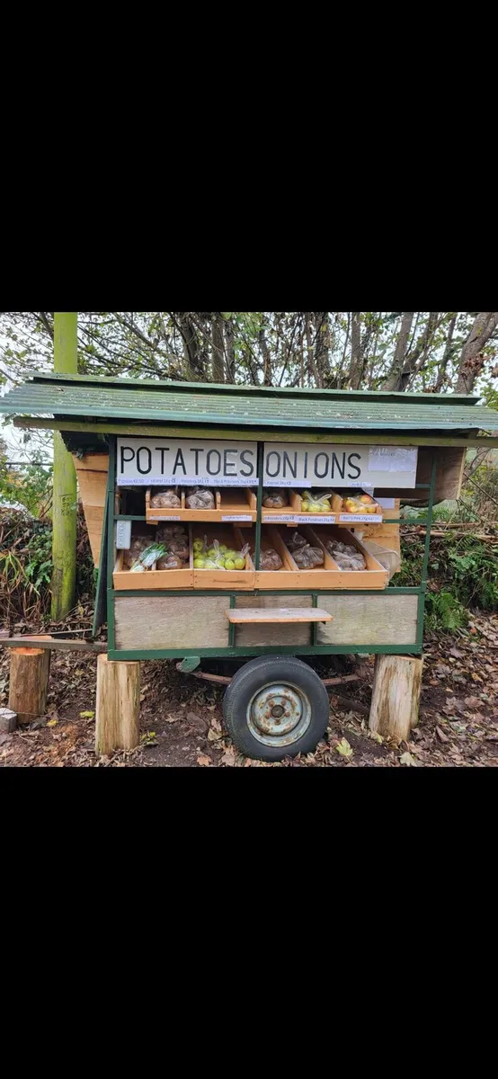 Food and firewood trailer for sale - Image 1