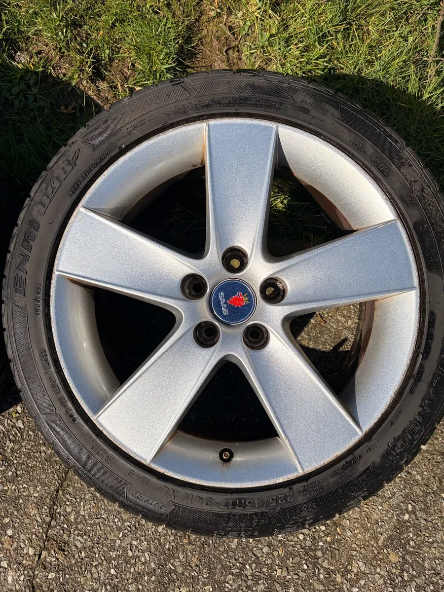 17” 5x110 Saab ALU 59 Alloys x4 - Image 2