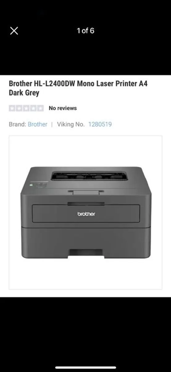 Brother Laser Printer   Toner - Image 1