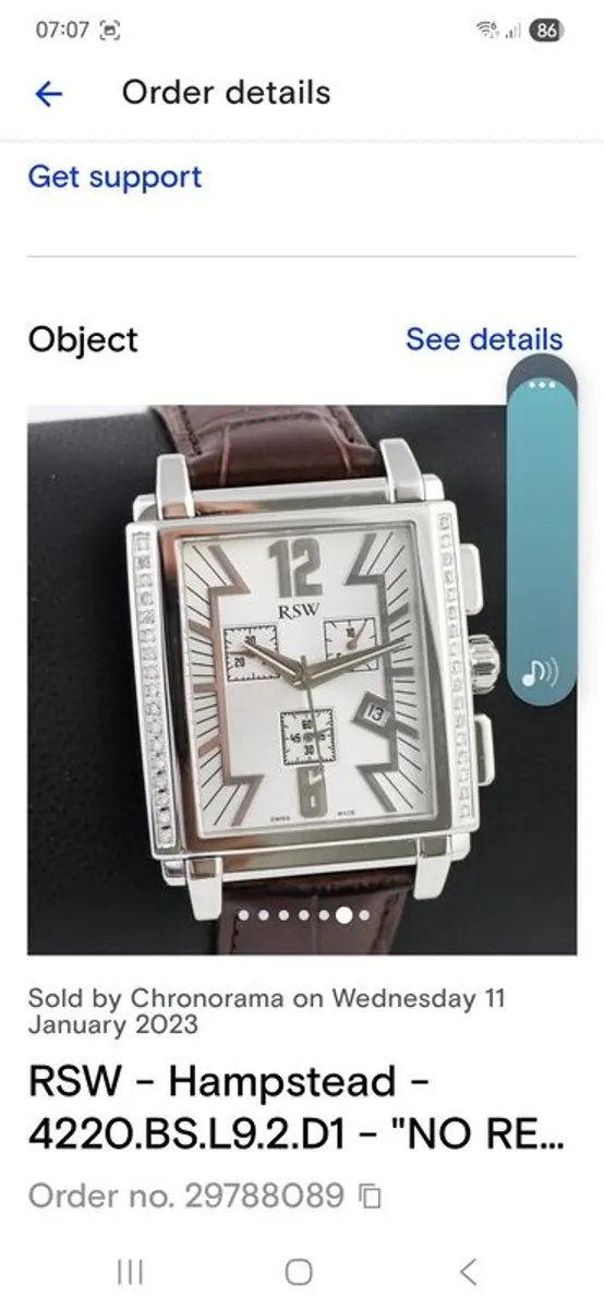 Rsw Hamstead Mans Watch - Image 2