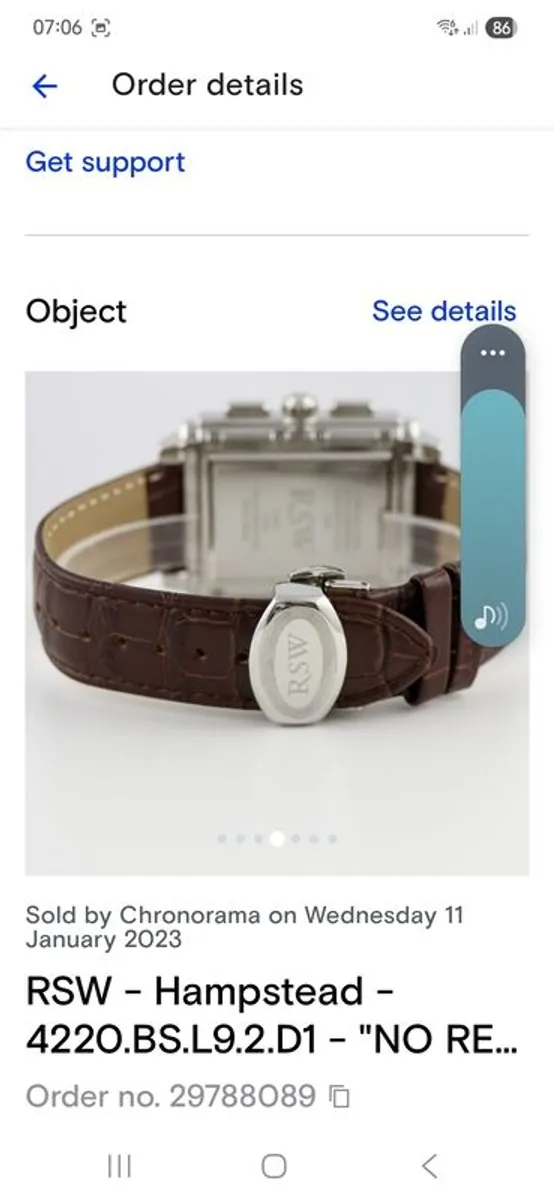 Rsw Hamstead Mans Watch - Image 4