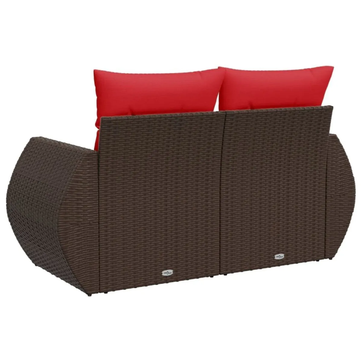 2-Seater Garden Sofa with Storage - Image 3