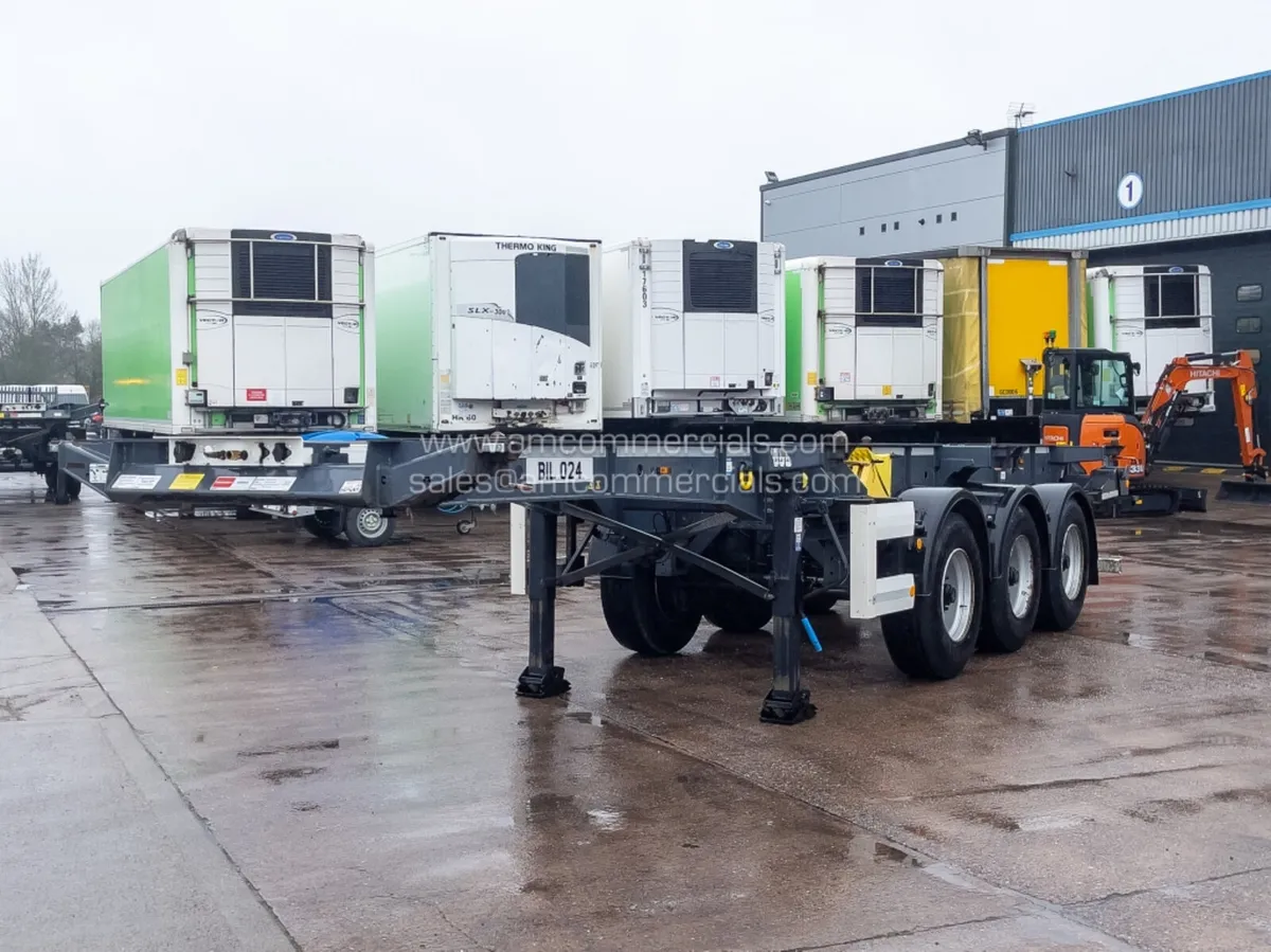 2022 KRONE SLIDING SKELETAL TRAILER - Image 3