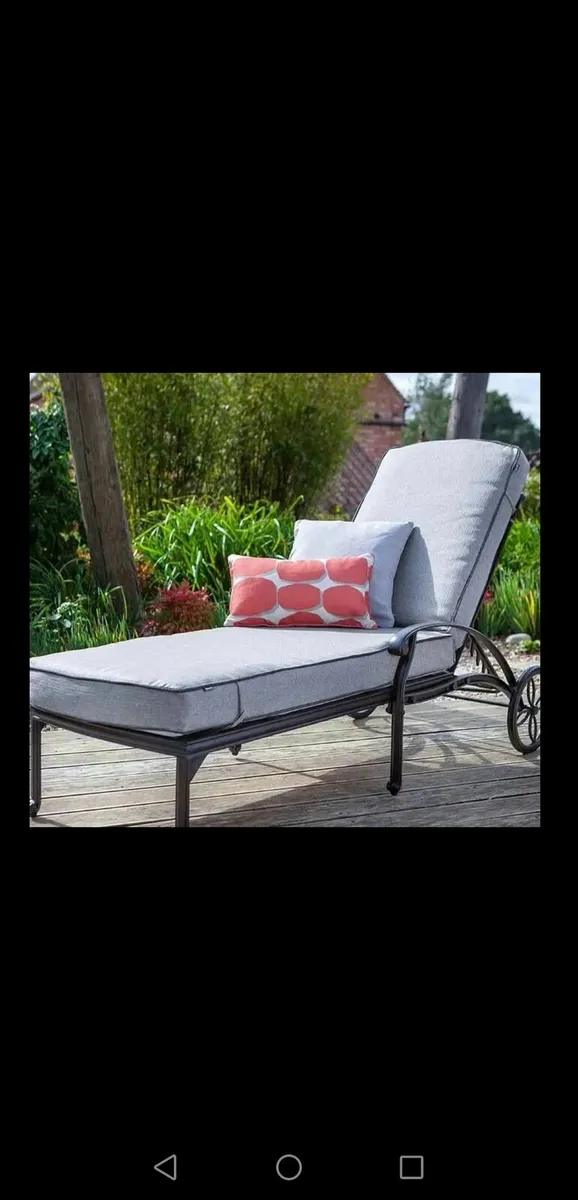 Brand New Hartman Cast Aluminium Lounger - Image 2