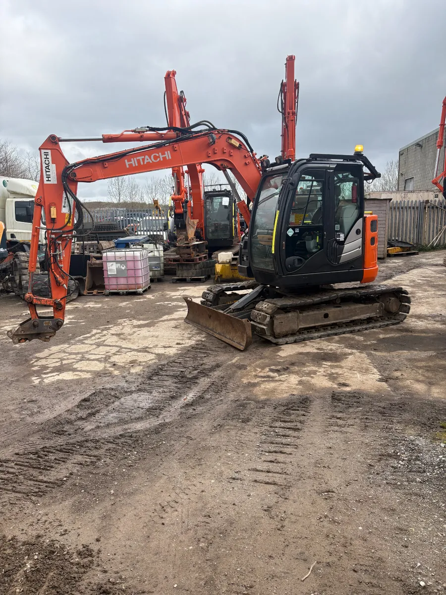 2019 Hitachi ZX85-6 (mono boom) - Image 2