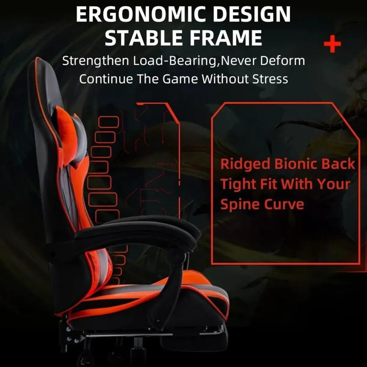 Gaming Chair Ergonomic Computer Office Desk - Image 2