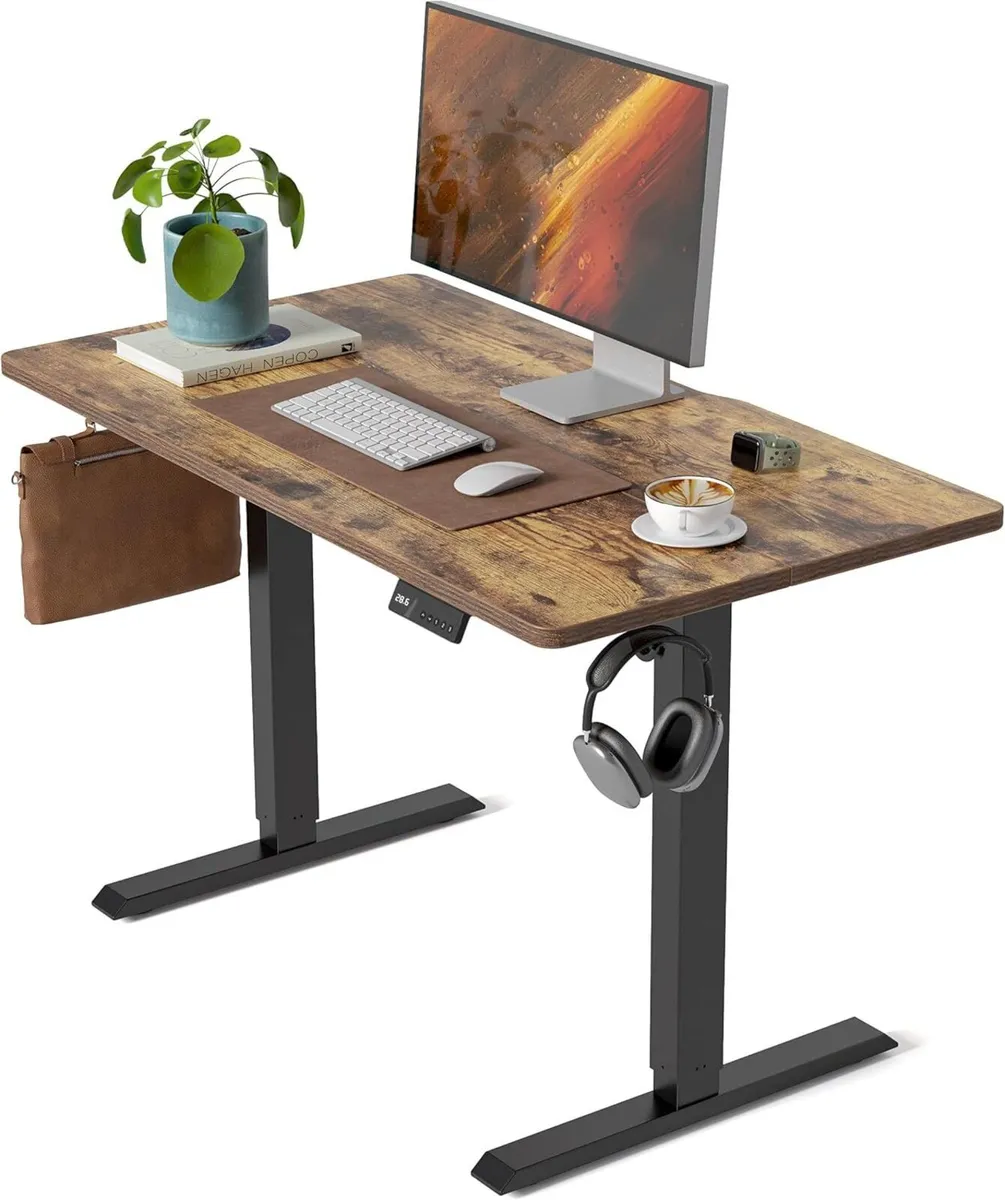 Electric Standing Desk 100 X 60 cm Heigh Adjustabl - Image 1