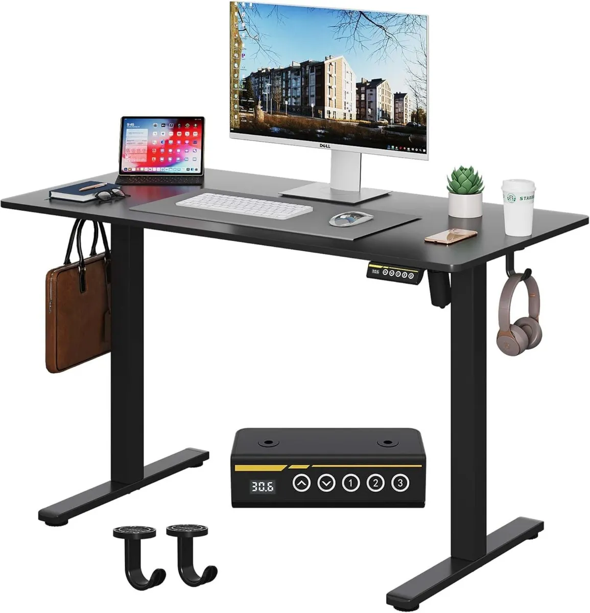 Electric Standing Desk 40x24 Inches Adjustable - Image 1