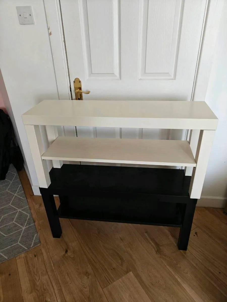 2 IKEA Lack TV Bench