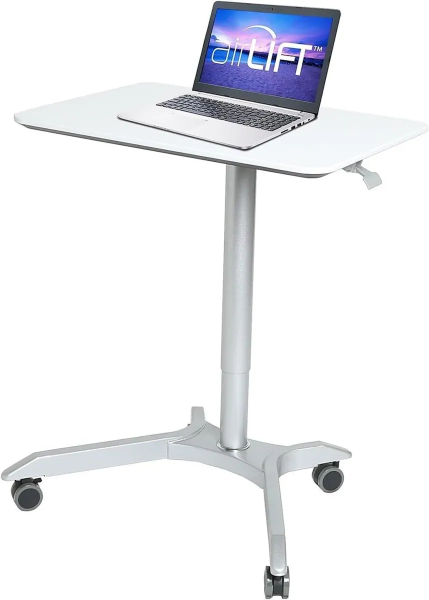 Airlift height adjustable mobile Sit-Stand Desk - Image 1