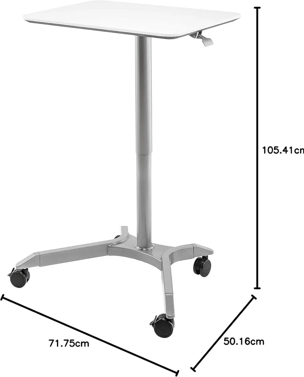 Airlift height adjustable mobile Sit-Stand Desk - Image 3