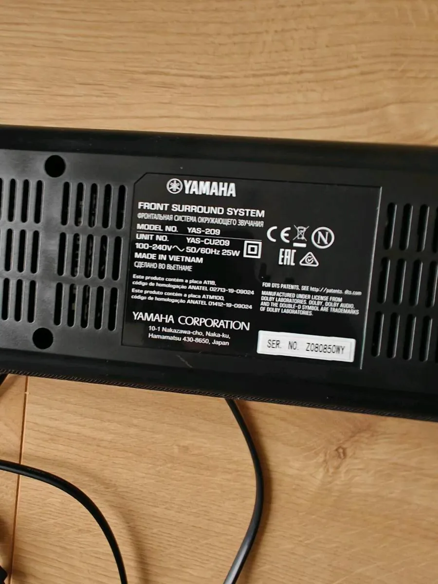 Yamaha YAS-209 - Image 3