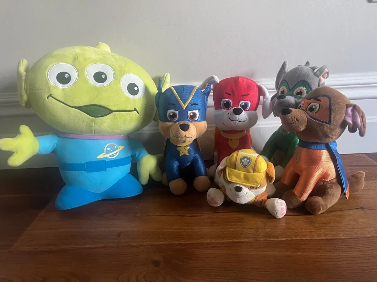 Paw Patrol and Toy Story Teddies - Image 1