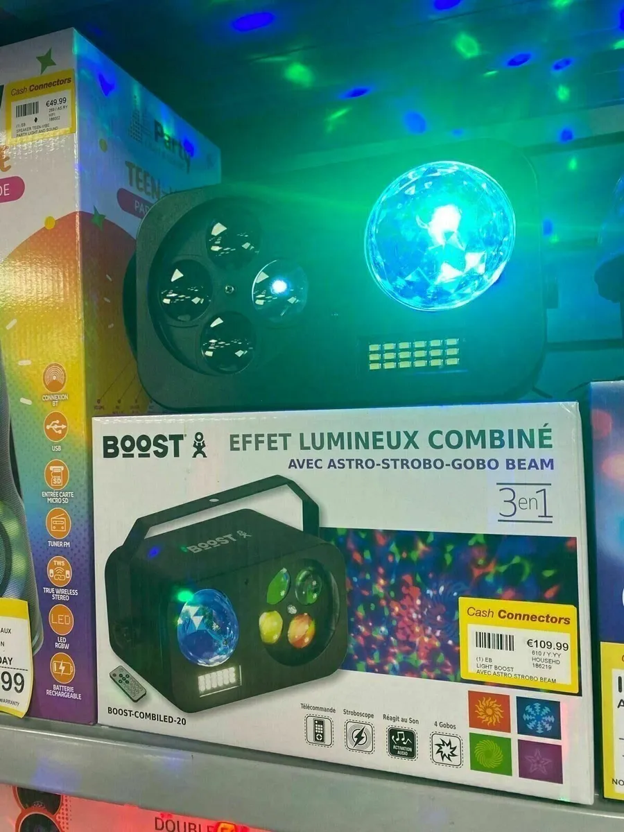 Combined LED Light Effect Beam Projector NEW - Image 1