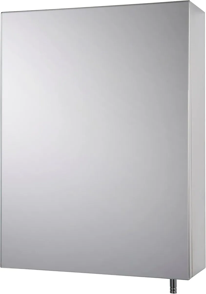 Avon Single Door Stainless Steel Bathroom Mirror - Image 1