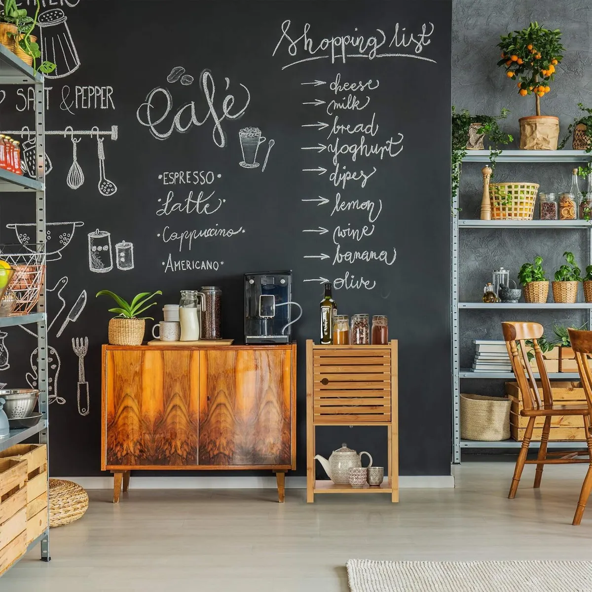 Bamboo Bathroom Cabinet 2 Tiers 1 Door Compartment - Image 4