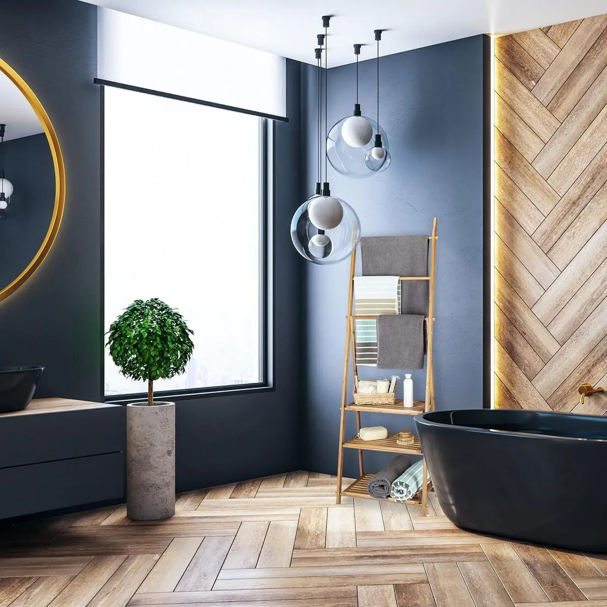 Bamboo Towel Rack Folding Small Clothes Stand 3 - Image 4