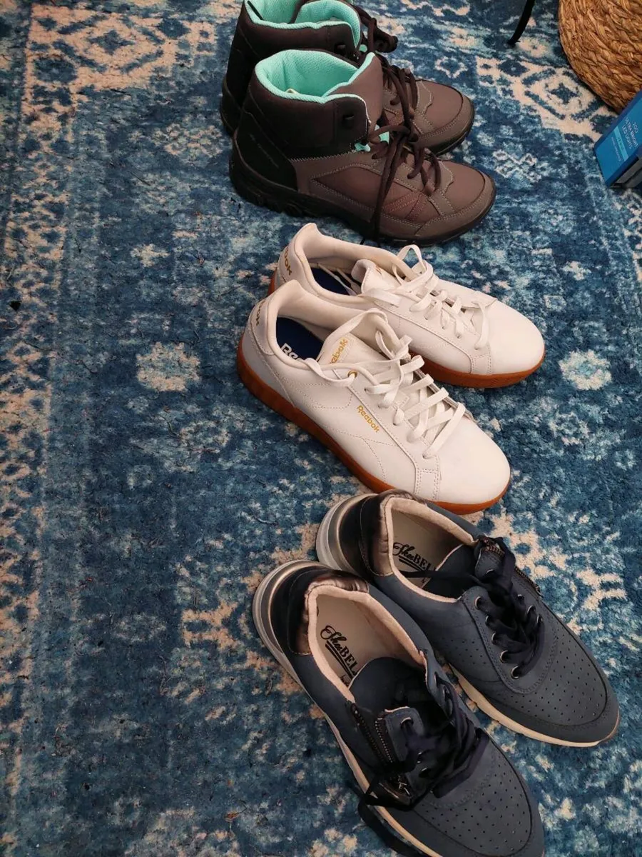 Trainer shoes joblot 3 pairs size 7 / 7.5 - Image 4