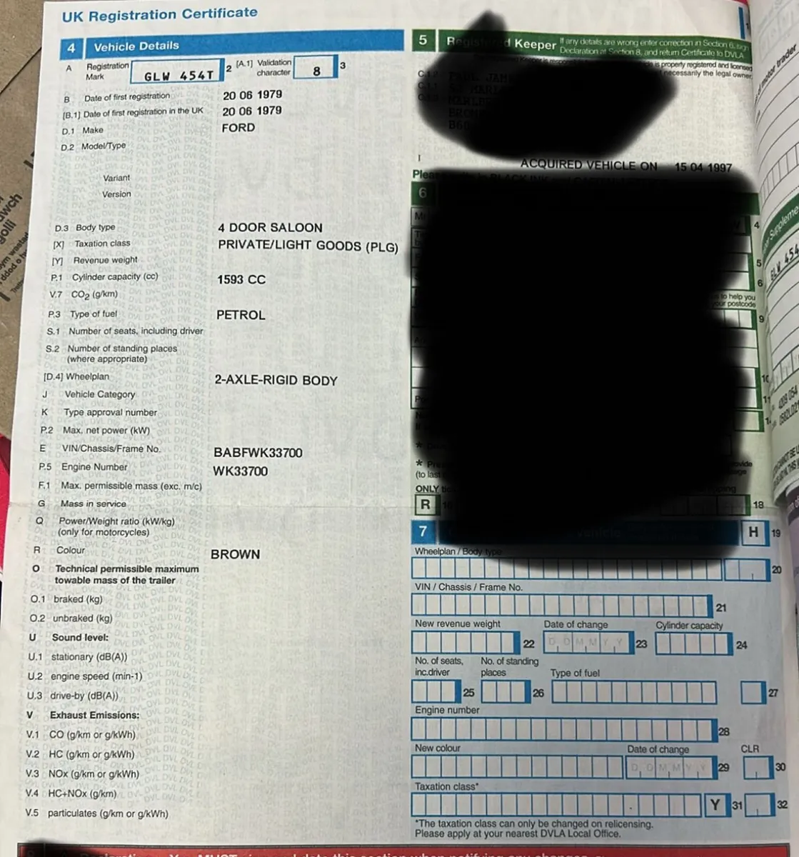 1979 Ford Cortina - Image 3