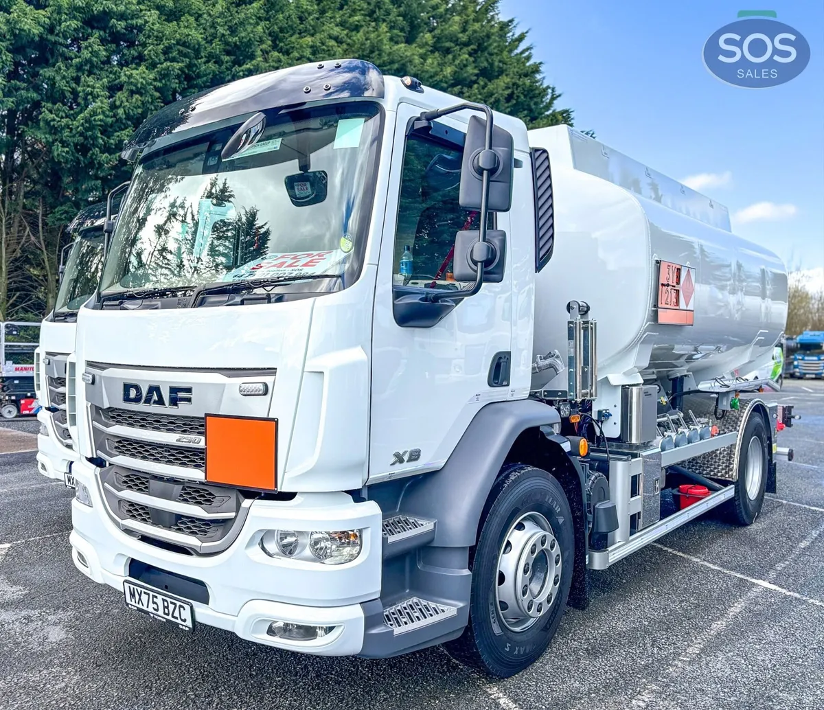 2025 DAF XB 290 Rigid Tankers - Image 1