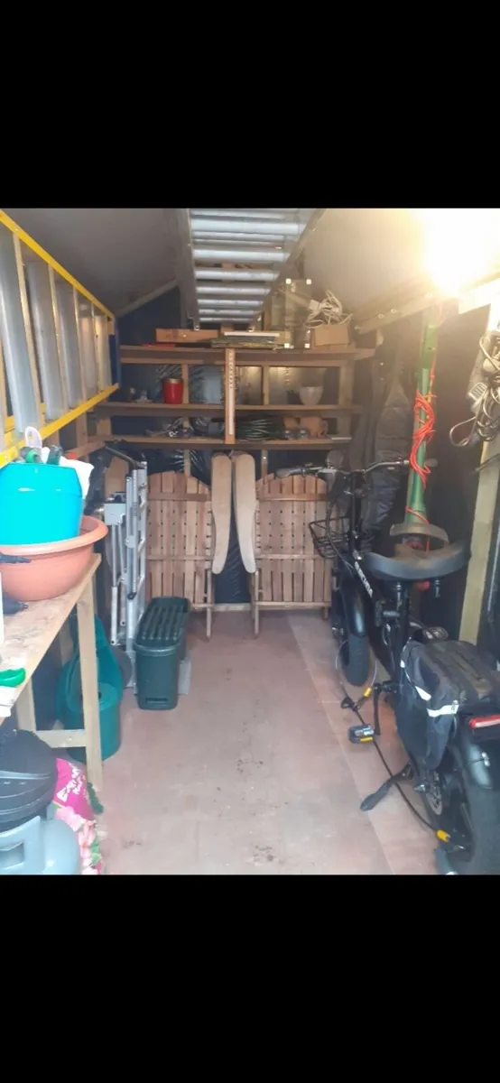 Garden shead H8ft xW5ft7inc x L10ftft L - Image 4