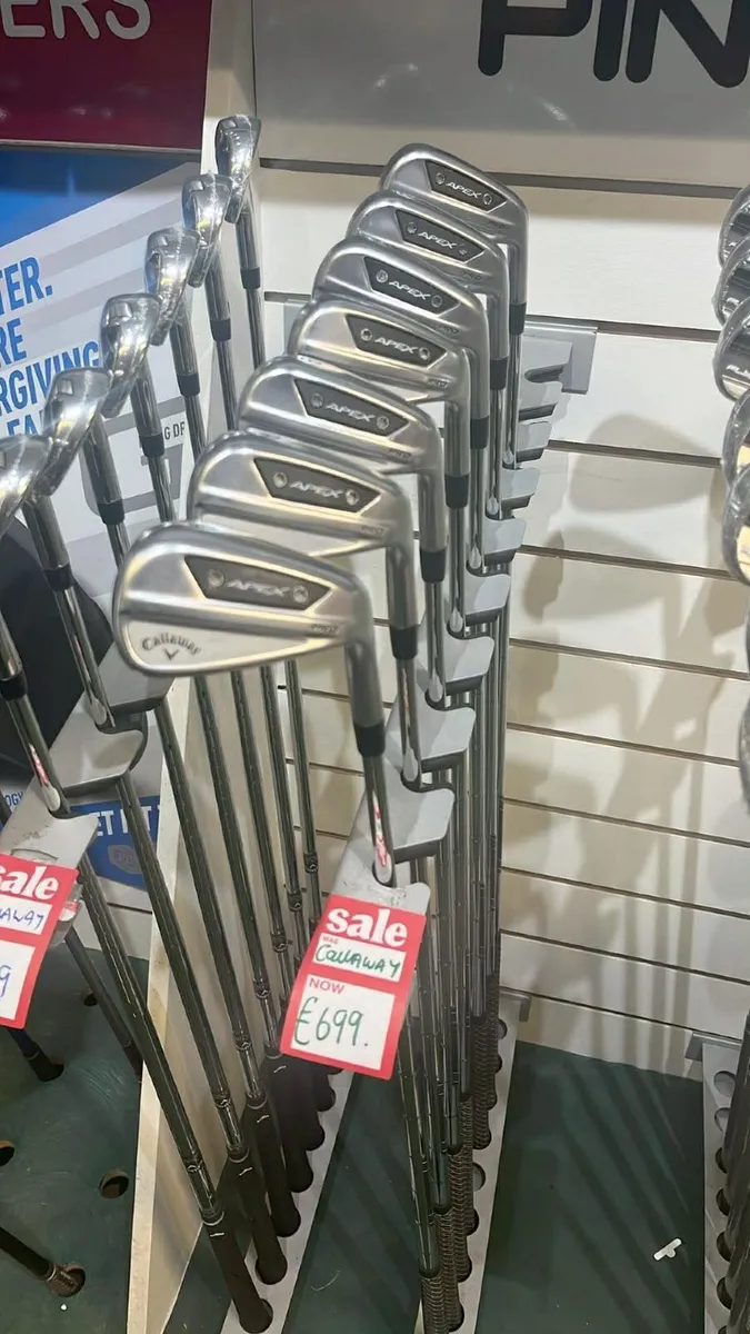 Callaway APEX Pro 24 5-AW STIFF  €1599 Now €699 - Image 3