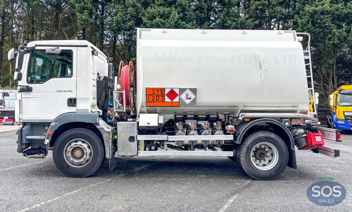2015 MAN TGM 18.250 Rigid Tanker - Image 3