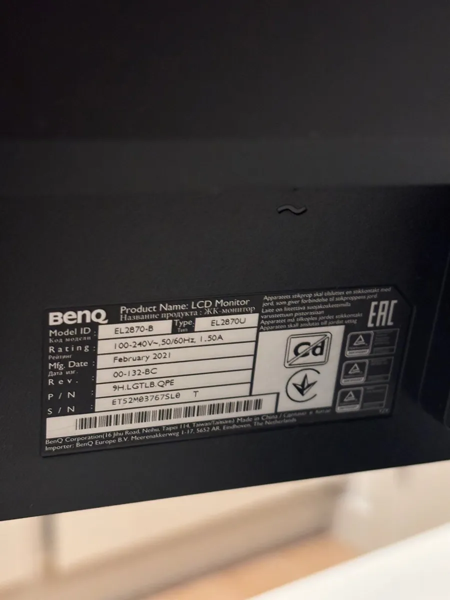 BenQ Monitor - Image 3