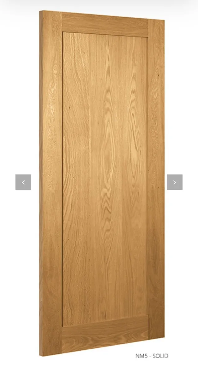 Brand New Deanta Oak Shaker Doors - Image 1