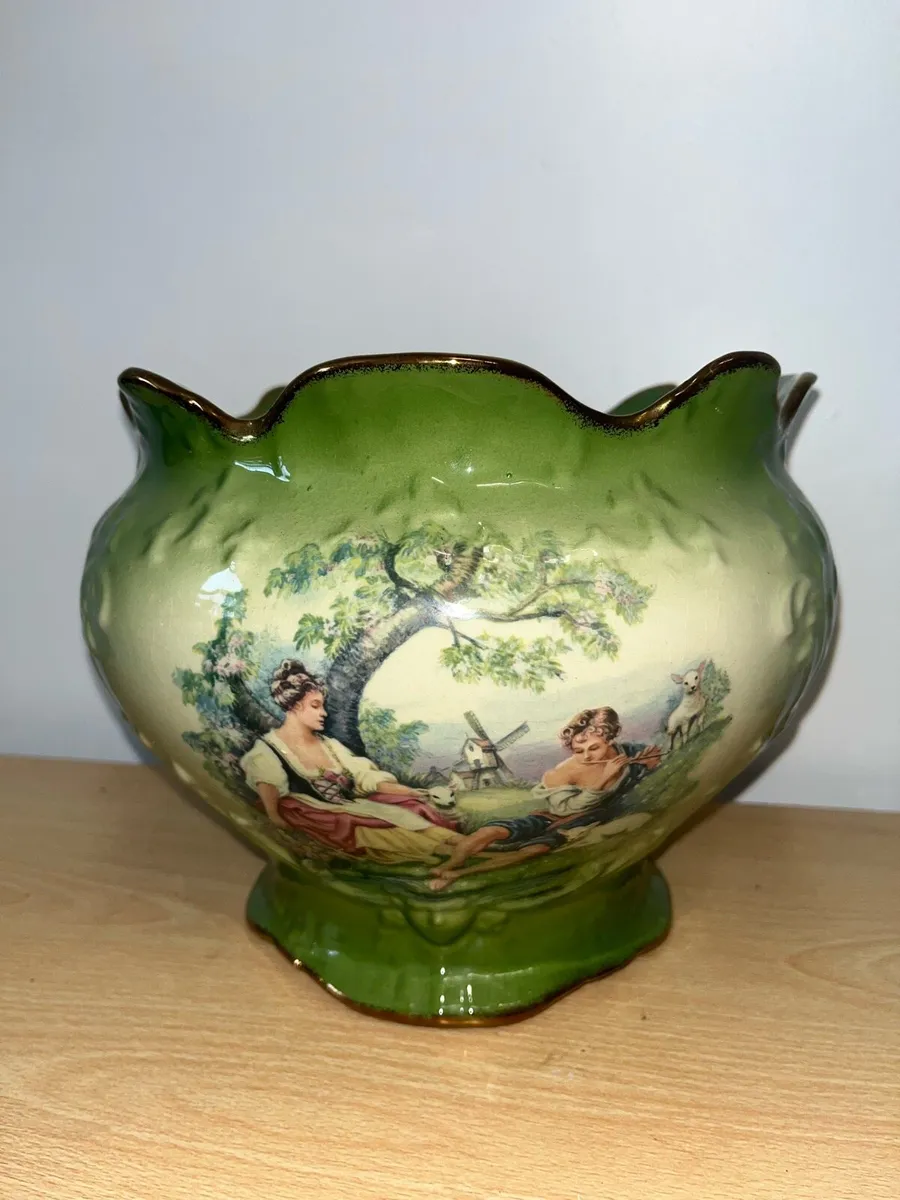 Antique indoor flower pot - Image 4