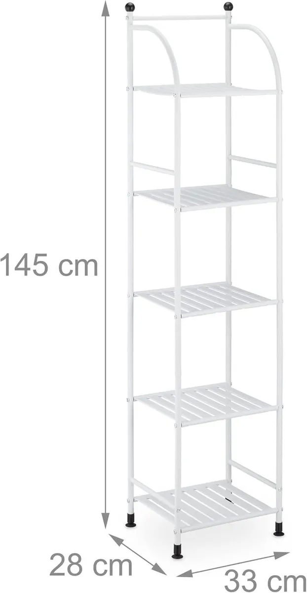 Narrow Storage Unit 145 X 33 28 cm Kitchen - Image 3