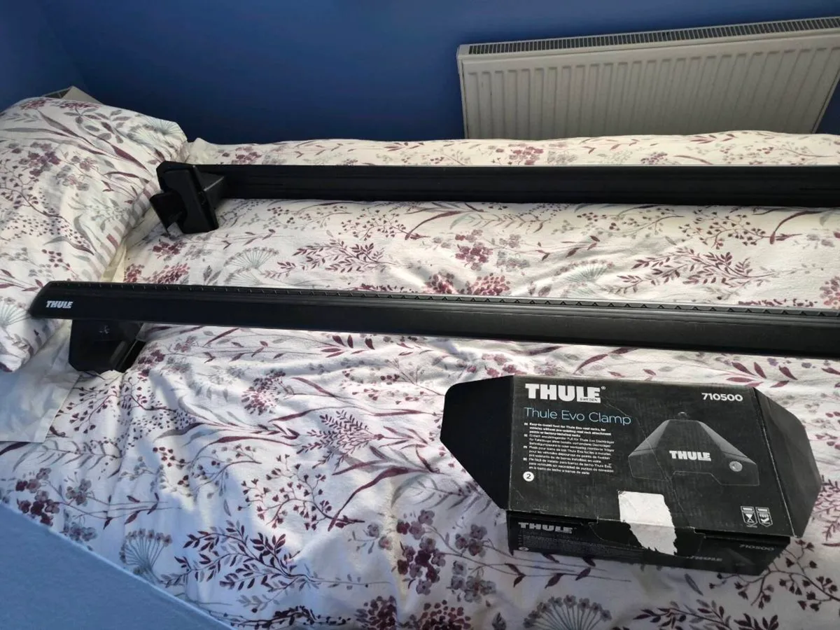 Thule evo wing roof bars and evi clamp - Image 3