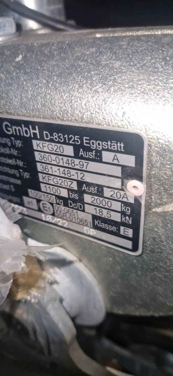 8x5 MTec trailer - Image 2