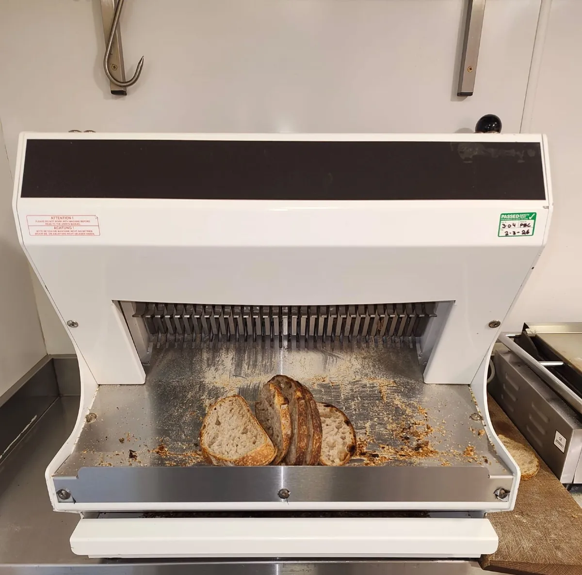 Commercial Bread Slicer – GGM Gastro 13mm Like New - Image 2