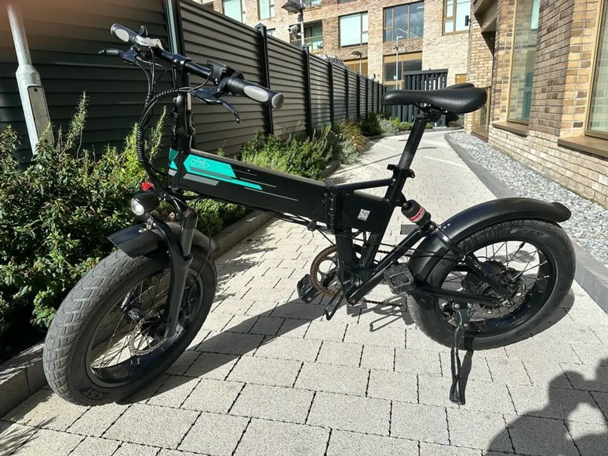 Fiido M1 Pro Fat Tire 48V500W Electric Bike, low mileage, excellent condition, - Image 1