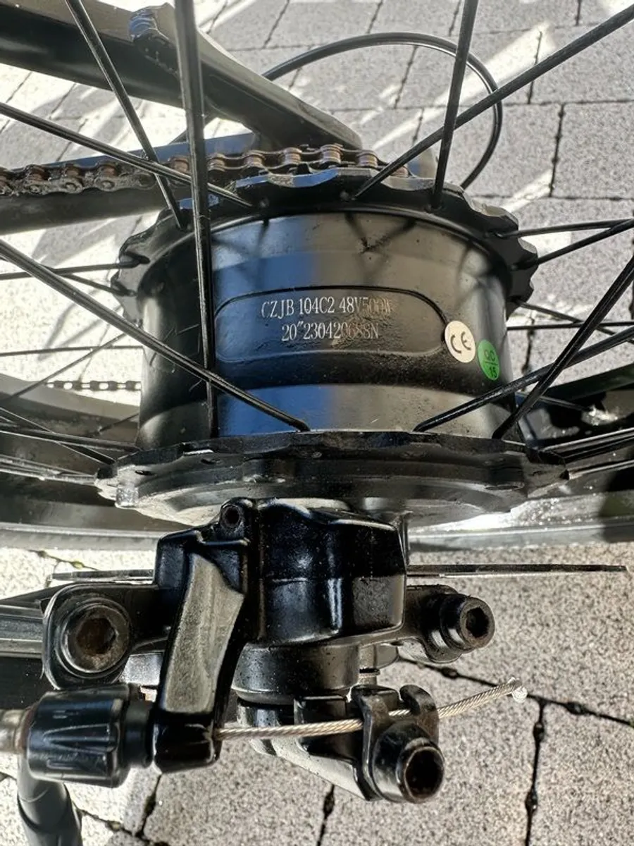 Fiido M1 Pro Fat Tire 48V500W Electric Bike, low mileage, excellent condition, - Image 4