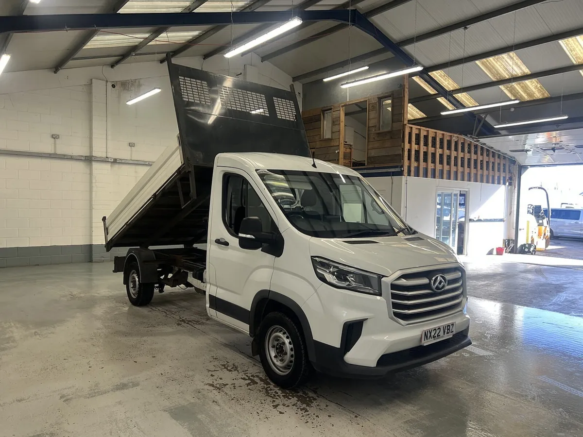 2022 Maxus Deliver 9 Tipper Van - Image 2