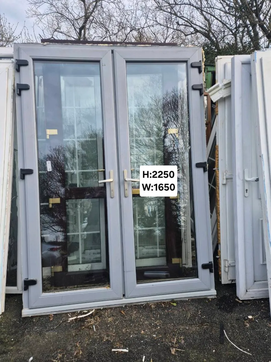 PVC FRENCH DOORS