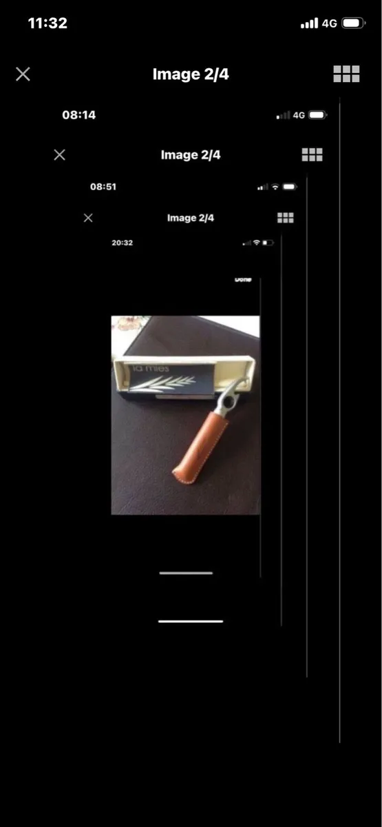 Corkscrew & Bottle Opener in Leather Case - Image 2