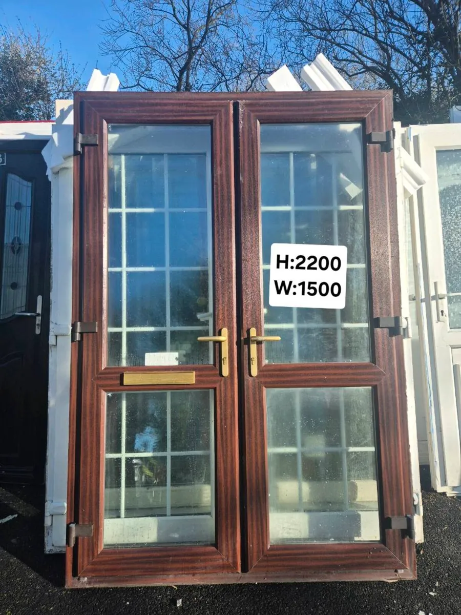 PVC FRENCH DOORS