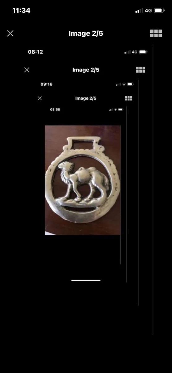 Vintage Brass Camel Bottle Opener - Image 2