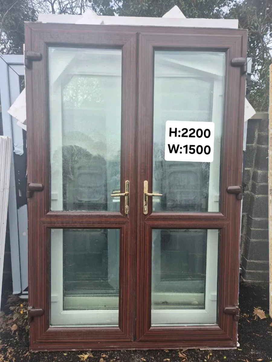 PVC FRENCH DOORS
