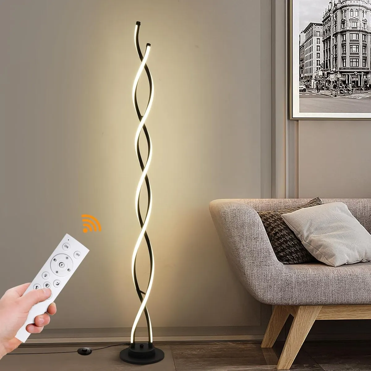 Floor Lamp LED Lamps for Living Room 3 Color - Image 1