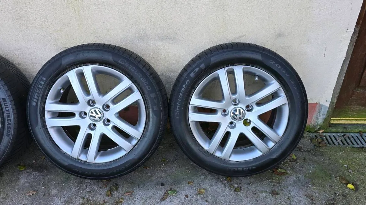16" Volkswagen Alloy Wheels 5x112 - Image 3
