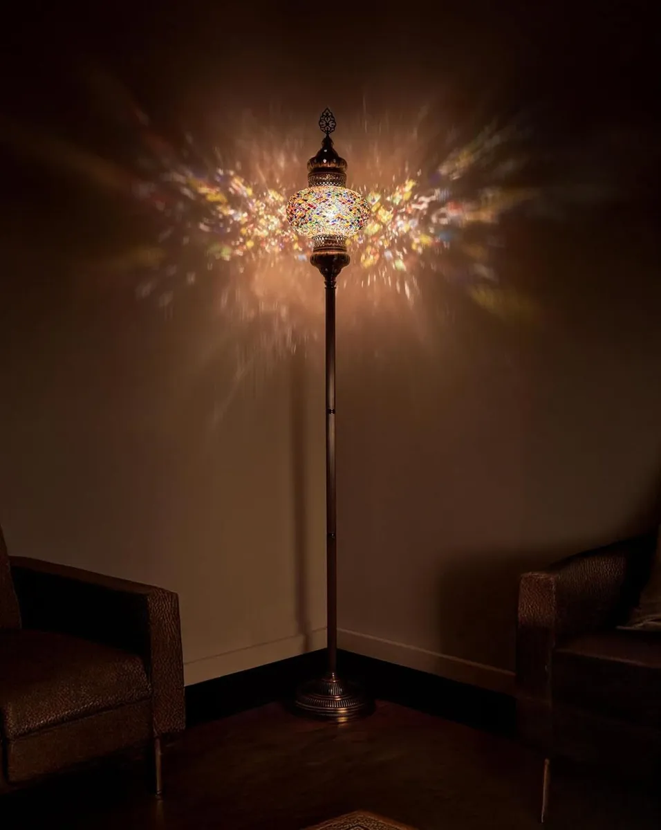 Turkish Moroccan Mosaic Boho Bohemian Colorful - Image 1